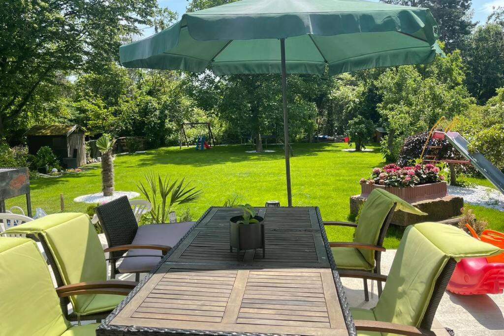Wunderschoene Terrassenwohnung Mit Blick Ins Gruene! Мербуш Экстерьер фото