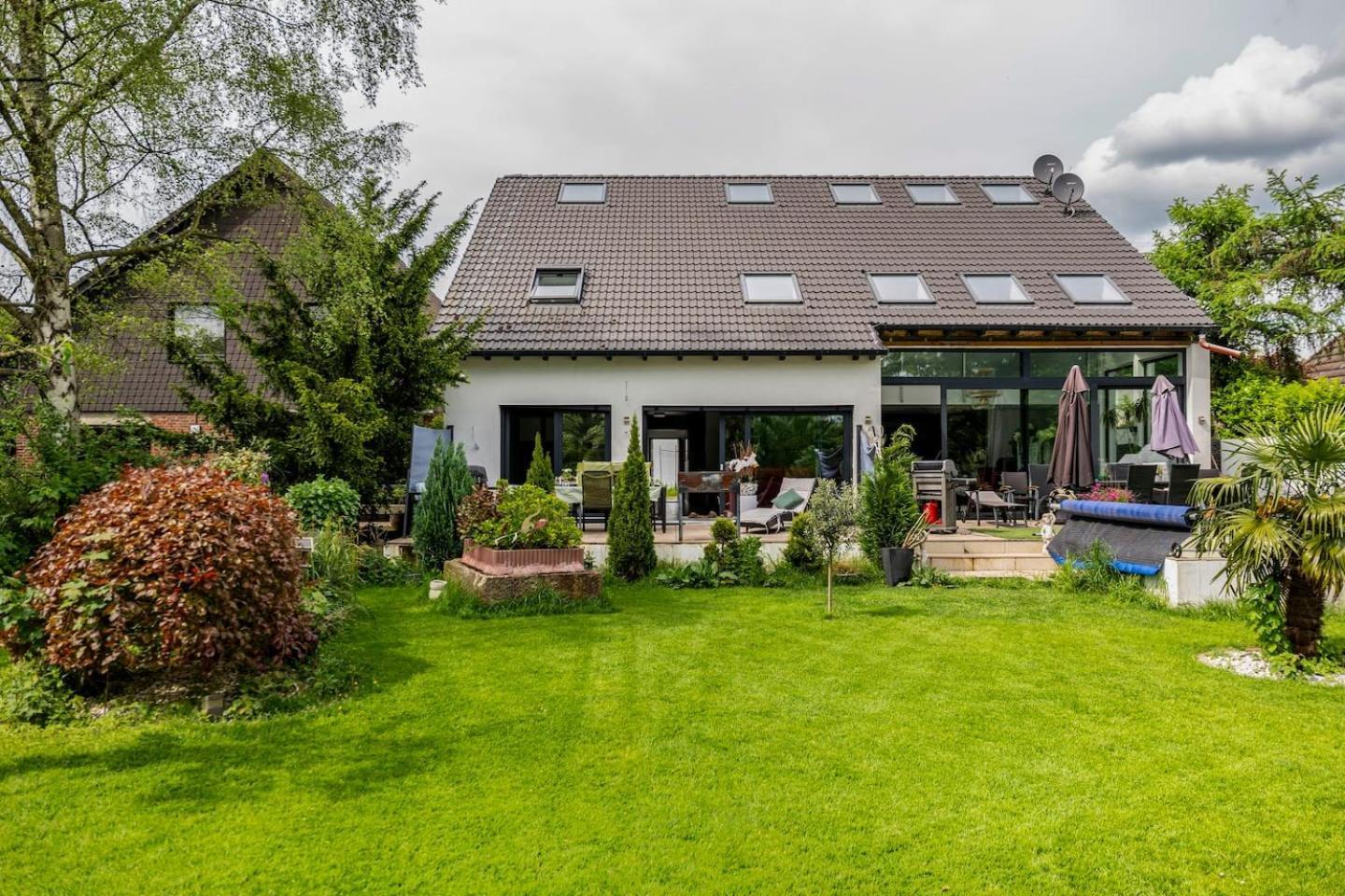 Wunderschoene Terrassenwohnung Mit Blick Ins Gruene! Мербуш Экстерьер фото